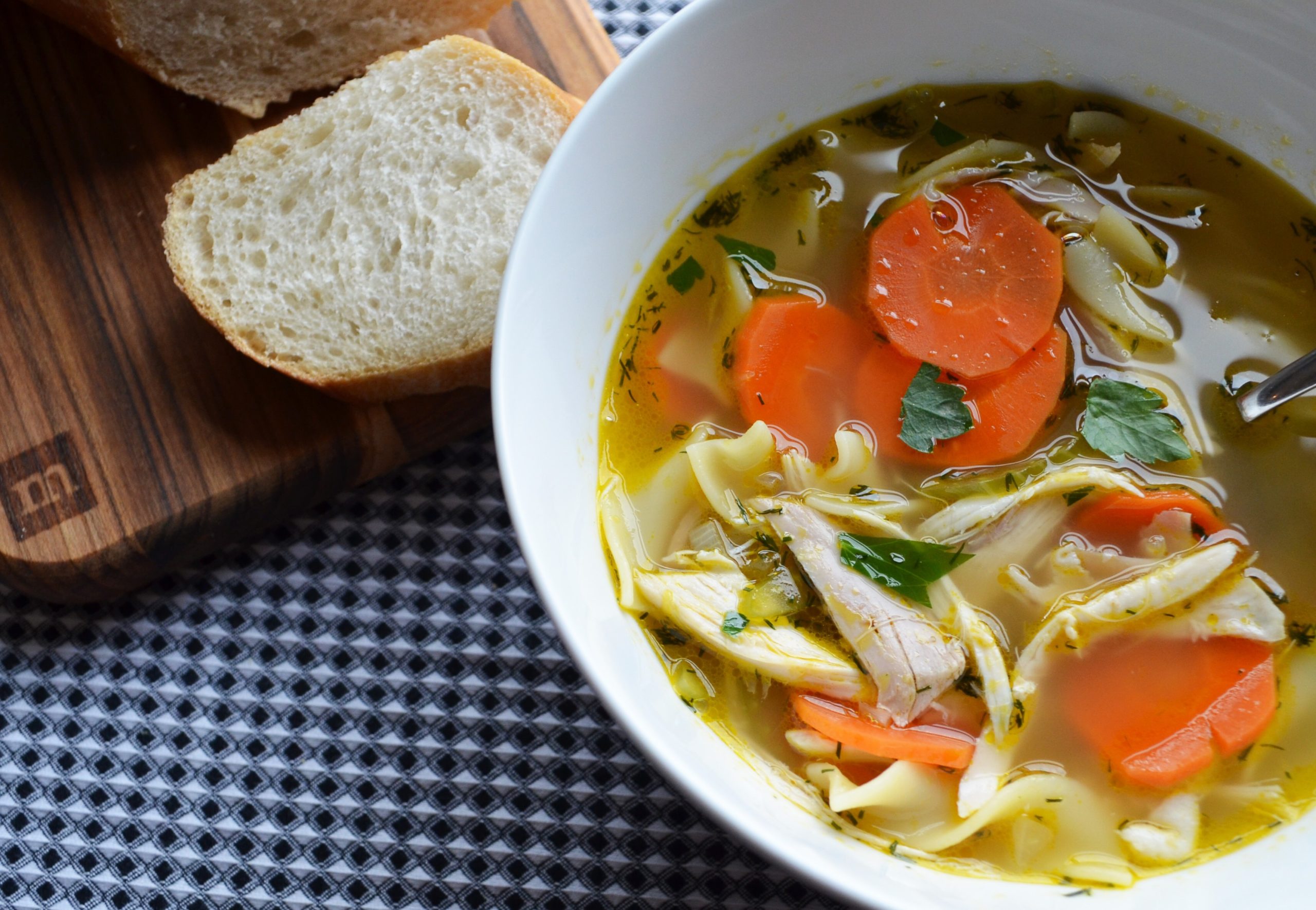 The Most Delicious and Simple Chicken Noodle Soup - Whisking Mama
