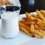 Baked French Fries with Tangy Dipping Sauce
