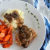 Perfect Turkey Meatloaf with Mushroom Gravy