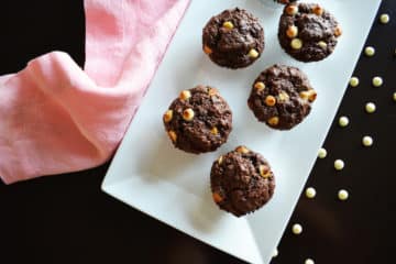 Perfected Double Chocolate Muffins