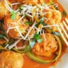 Zoodles with Turkey Meatballs
