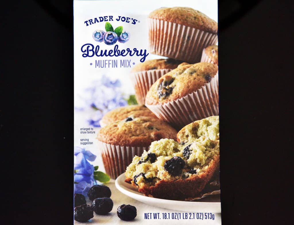Trader Joe's Blueberry Muffin Mix